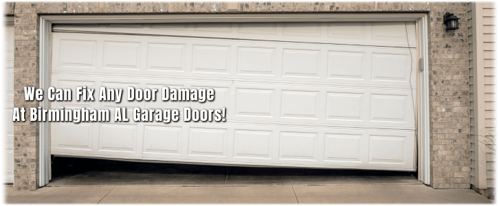 Garage Door Off Track In Birmingham AL